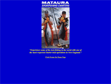 Tablet Screenshot of mataurasportfishing.com